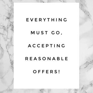 💖 Everything must be go!! Accepting all reasonable offers.